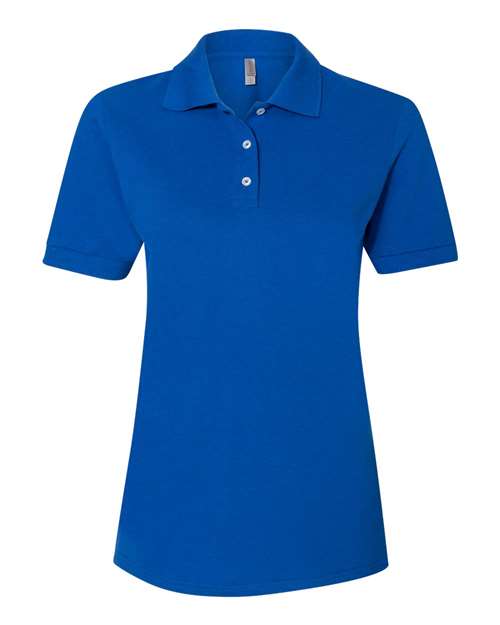 Women’s 100% Ring-Spun Cotton Piqué Polo - JERZEES | Comfortable, Pre-Shrunk, and Embroidery-Ready