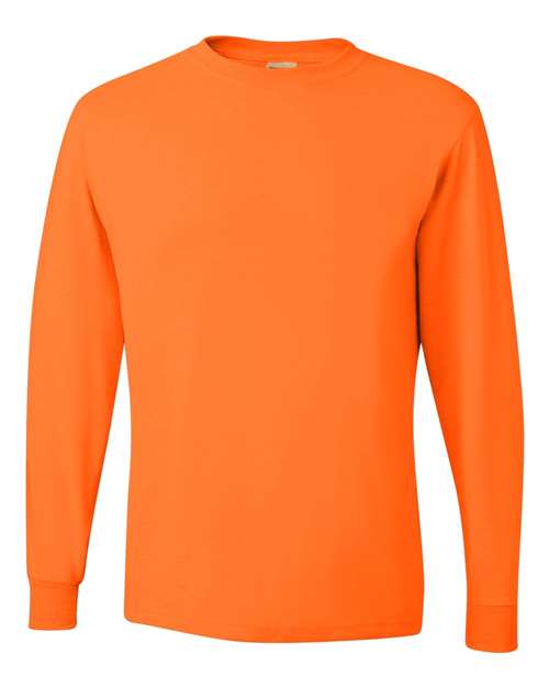 Dri-Power® Long Sleeve 50/50 T-Shirt - JERZEES | Performance and Comfort Combined