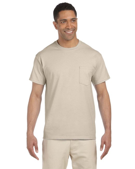 Custom Ultra Cotton® Pocket T-Shirt – Durable & Eco-Friendly Design