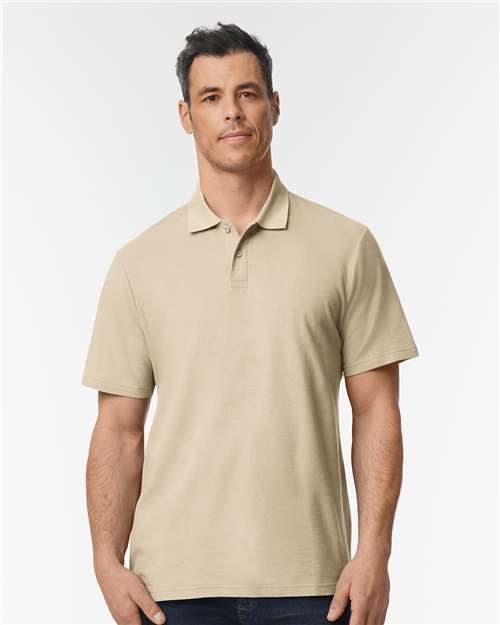 Softstyle® Adult Pique Polo - Gildan | Modern, Comfortable, and Embroidery-Ready