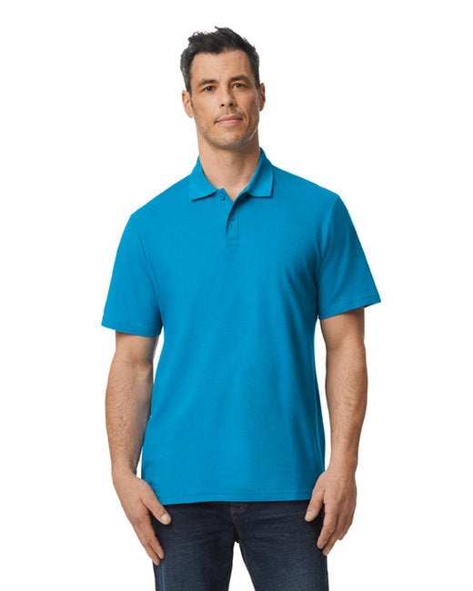 Gildan Men’s Softstyle Double Piqué Polo