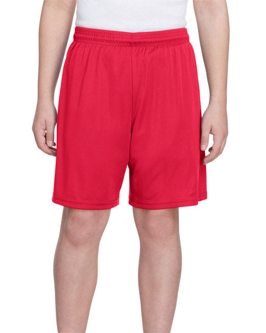 Custom Youth Performance Shorts – 6-Inch Inseam & Cooling Fabric