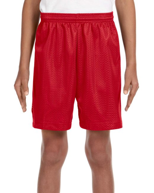 Custom Youth Mesh Shorts – 6-Inch Inseam & Moisture-Wicking