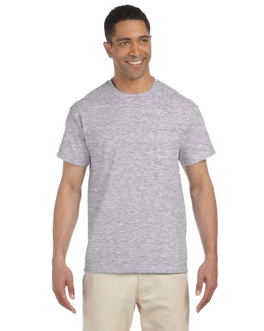 Custom Ultra Cotton® Pocket T-Shirt – Durable & Eco-Friendly Design