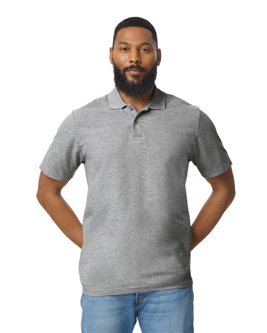 Gildan Men’s Softstyle Double Piqué Polo