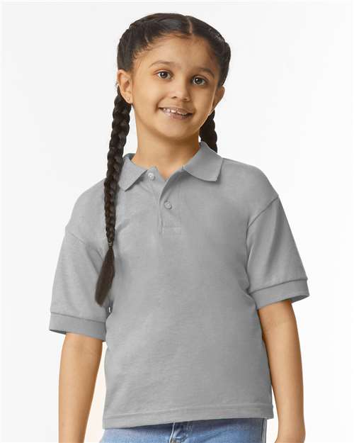 DryBlend® Youth Jersey Polo - Gildan | Moisture-Wicking, Durable, and Eco-Friendly