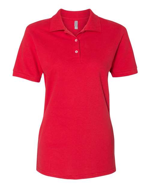 Women’s 100% Ring-Spun Cotton Piqué Polo - JERZEES | Comfortable, Pre-Shrunk, and Embroidery-Ready