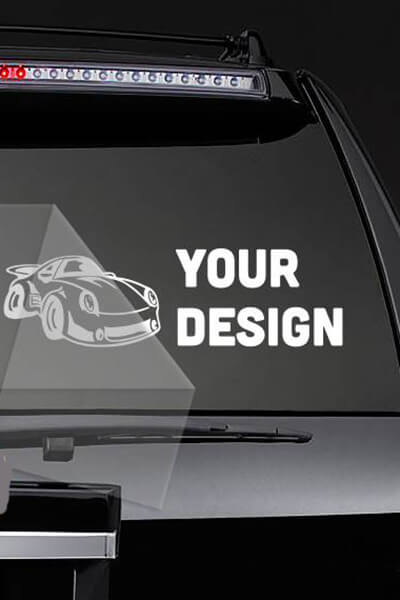 Car Window Stickers – Customizable, Weatherproof Vehicle Decals