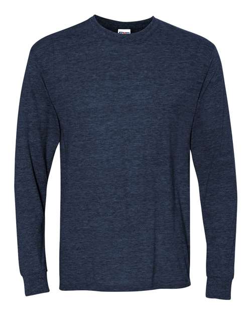 Dri-Power® Long Sleeve 50/50 T-Shirt - JERZEES | Performance and Comfort Combined