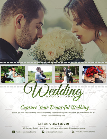 Personalized Wedding Flyers – Elegant Designs for Special Events