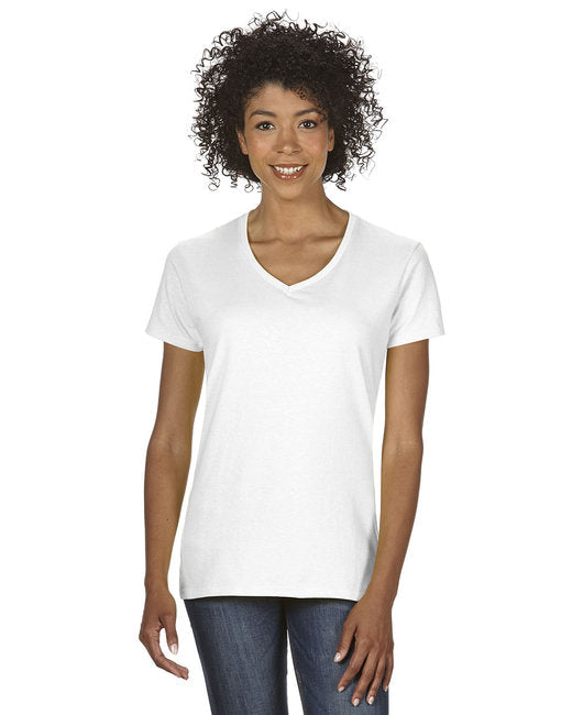 Custom Ladies' V-Neck T-Shirt – Comfortable, Stylish & Sustainable