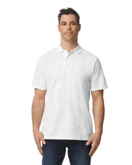 Gildan Men’s Softstyle Double Piqué Polo