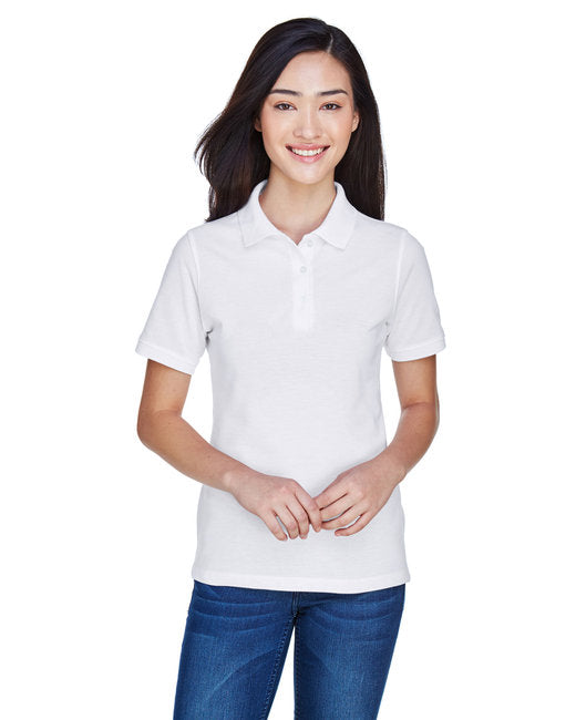 Harriton Ladies' Easy Blend™ Wrinkle-Resistant Polo