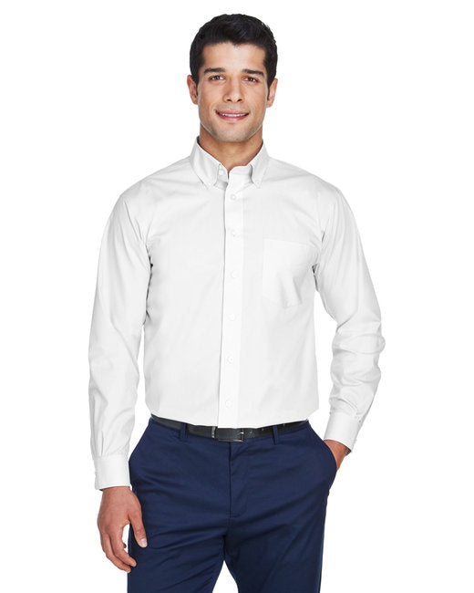 Custom Broadcloth Woven Shirt – Non-Iron, Stain-Resistant & Classic Fit