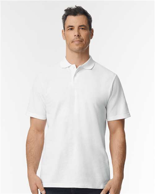 Softstyle® Adult Pique Polo - Gildan | Modern, Comfortable, and Embroidery-Ready