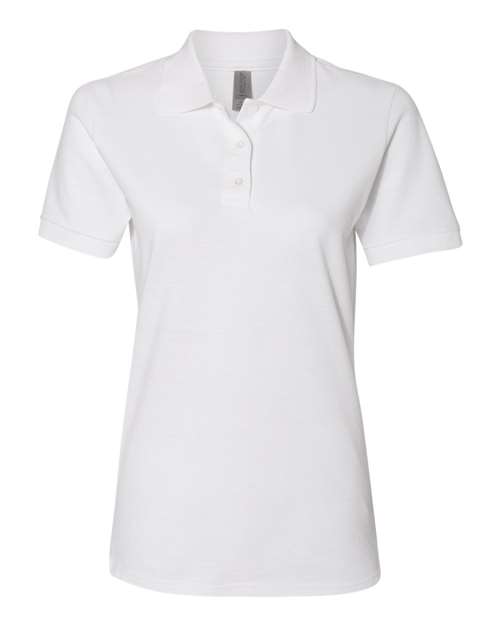 Women’s 100% Ring-Spun Cotton Piqué Polo - JERZEES | Comfortable, Pre-Shrunk, and Embroidery-Ready