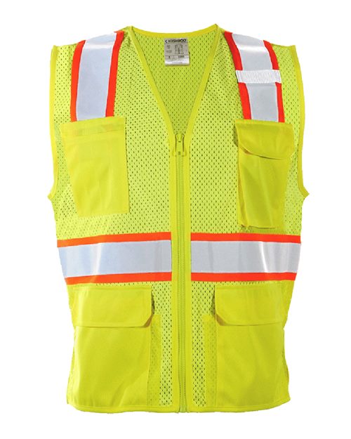 Women's Standard Vest - Kishigo 1586 | Tailored Fit and High-Visibility