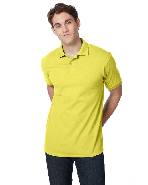 Hanes Adult EcoSmart® Jersey Knit Polo