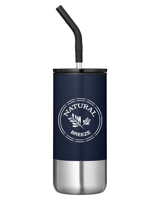 Custom 16oz Summit Insulated Tumbler with Straw – Style & Functionality