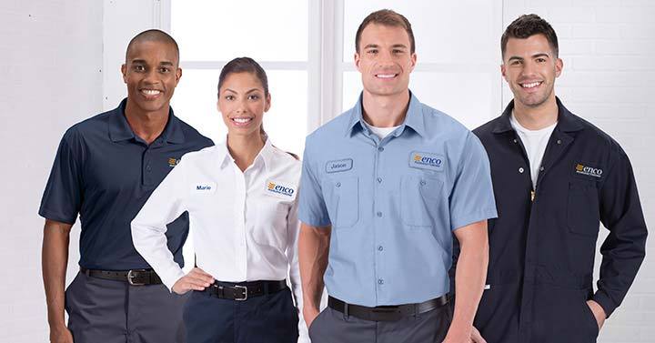 Fast shipping custom uniforms for urgent business needs.