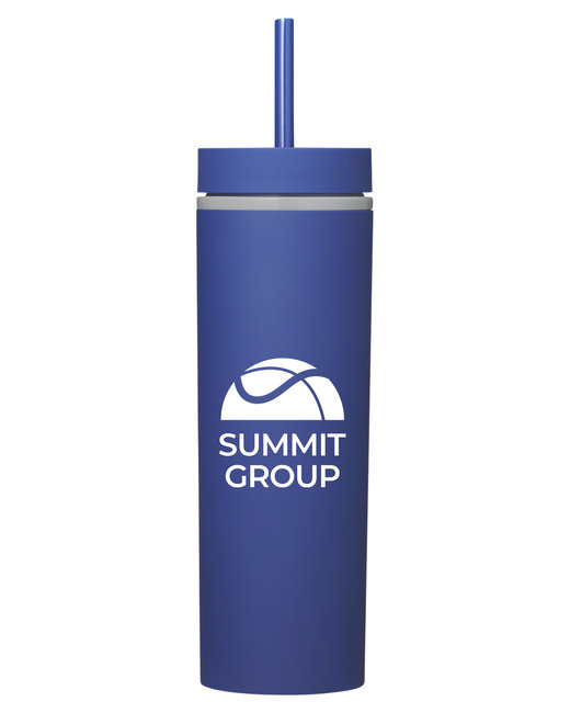 Custom 16oz Adventure Insulated Tumbler with Straw – Eco-Friendly & Stylish