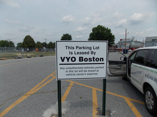 Custom Metal Parking Lot Signs – Durable, Weatherproof, and Personalized