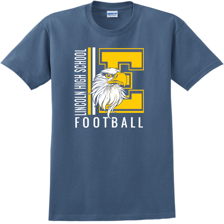 High-impact custom printed school clothing designed to enhance brand visibility and promote school pride in various school and community settings.