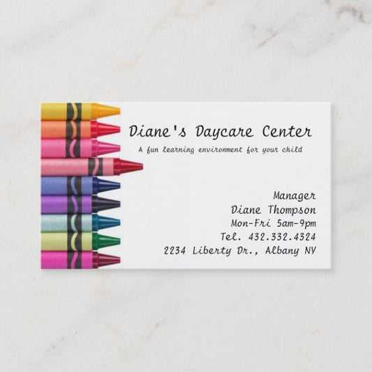 Educational Services Business Cards – Informative and Professional