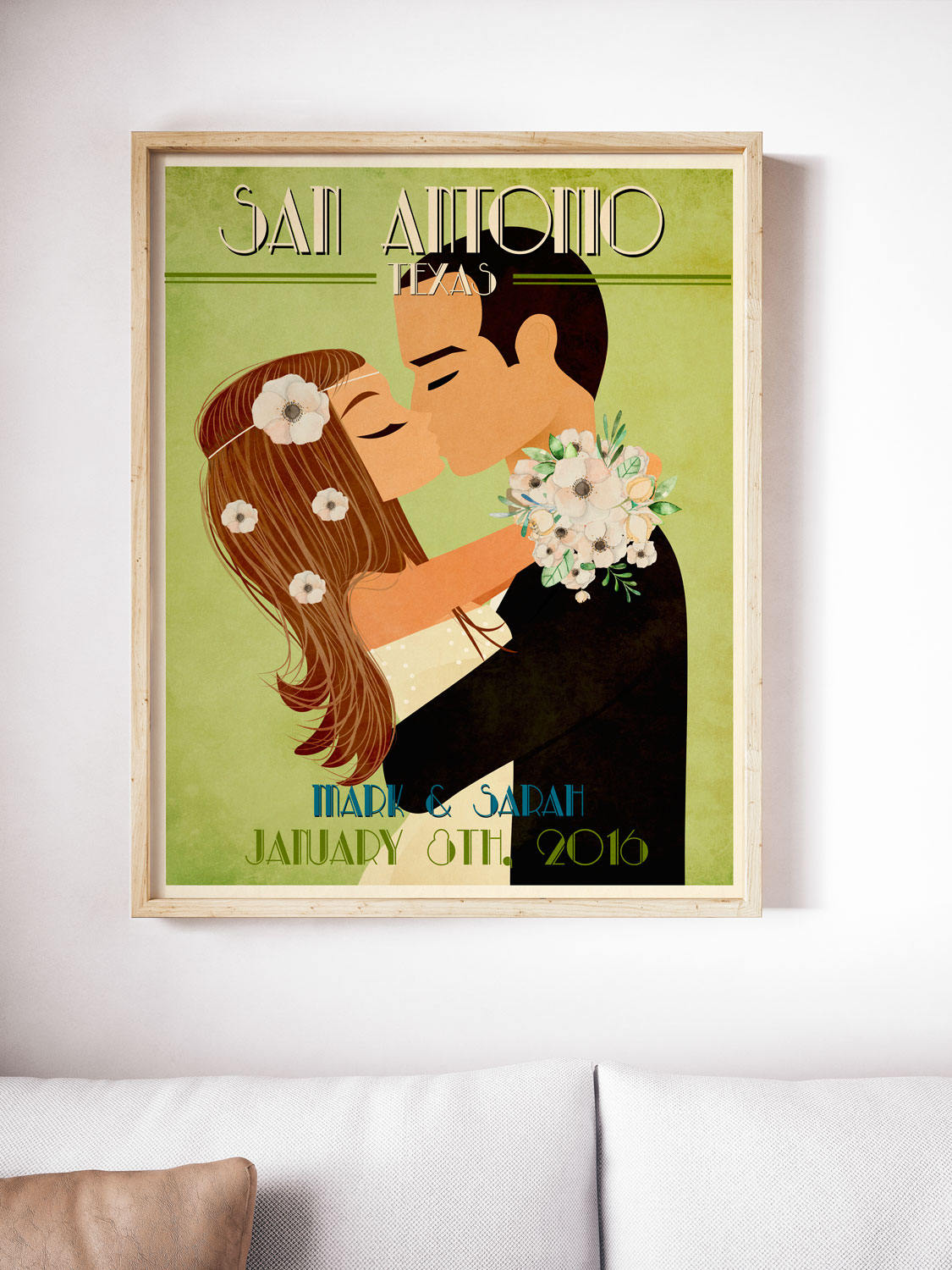 Custom Wedding Posters – Personalized Decor for Your Big Day