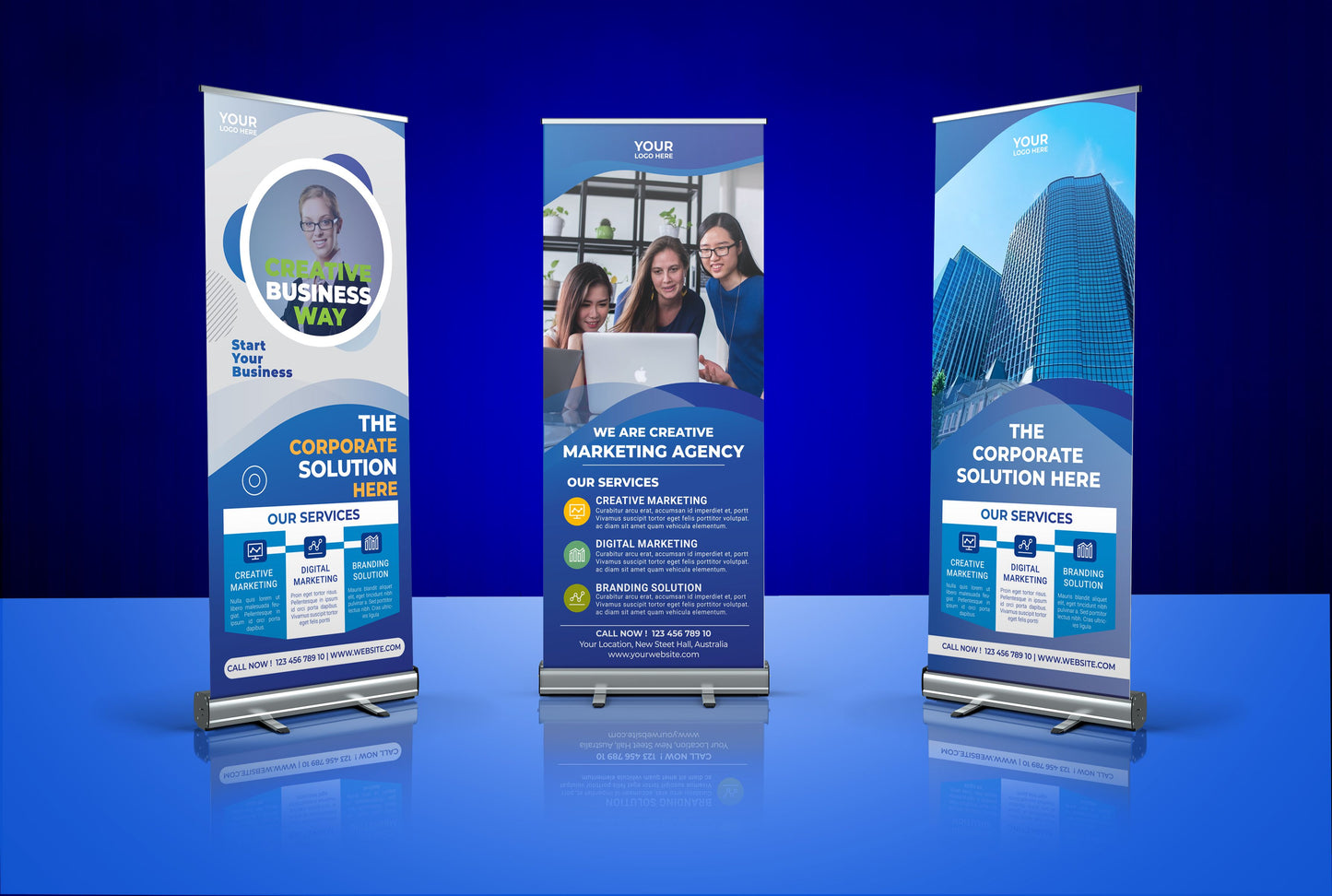 Premium Retractable Conference Banner - Fast Shipping & Affordable Pricing