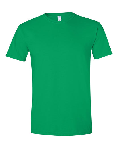 Size chart for Gildan Unisex Soft Style T-Shirt to ensure the perfect fit.