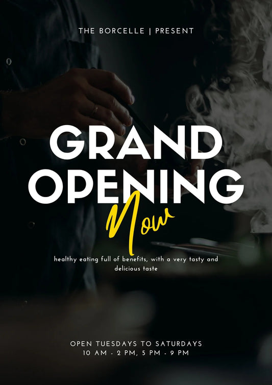 Grand Opening Flyers – Bold Designs for Maximum Impact