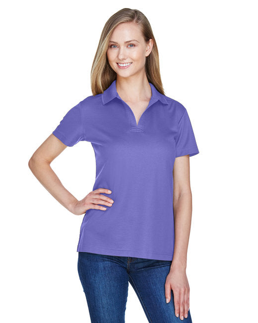 Custom Women’s Luxury Performance Polo – Soft, Moisture-Wicking Fabric