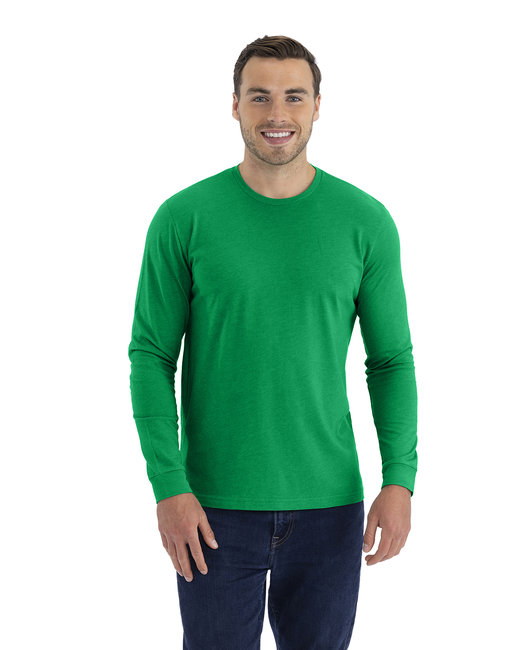 Custom Unisex CVC Long-Sleeve T-Shirt for Men & Women – Soft & Sustainable