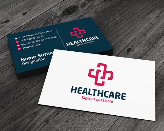 Healthcare Professional Business Cards – Clear Contact Information