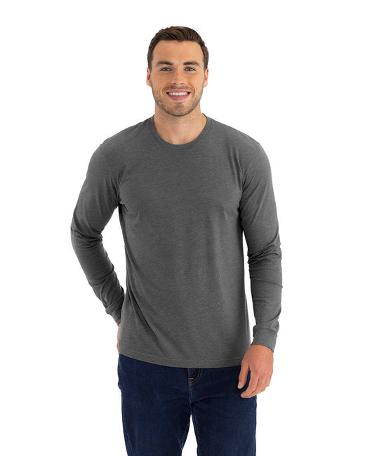 Custom Unisex CVC Long-Sleeve T-Shirt for Men & Women – Soft & Sustainable