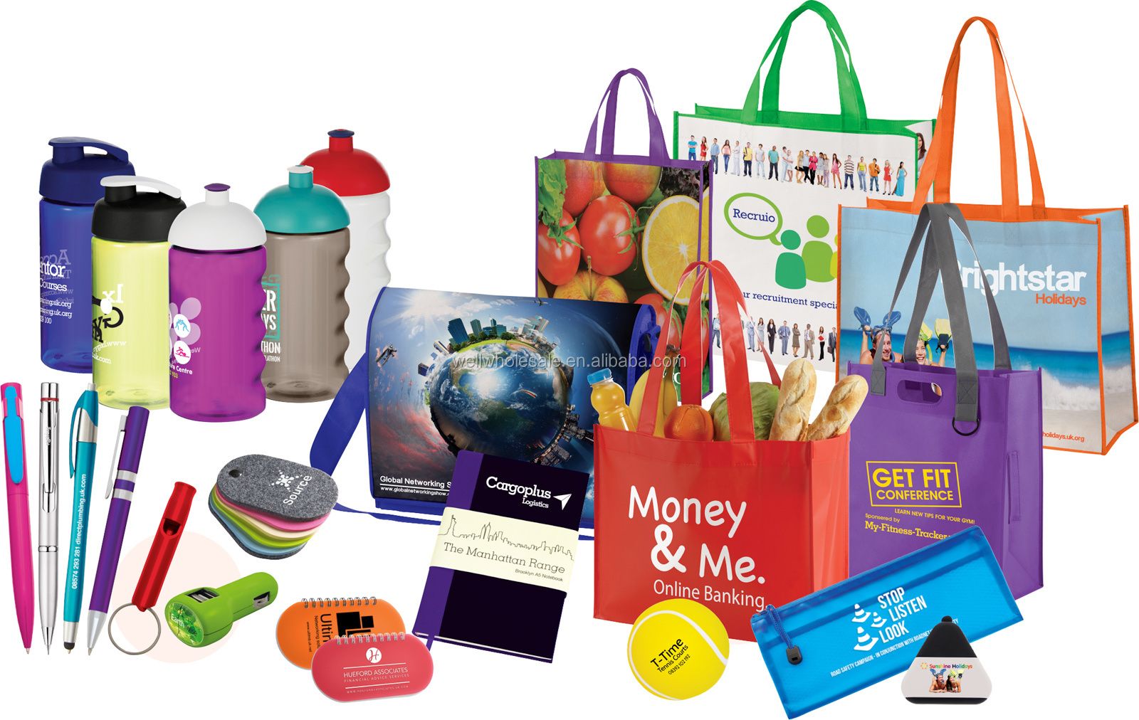 Easy bulk ordering for custom promotional products.