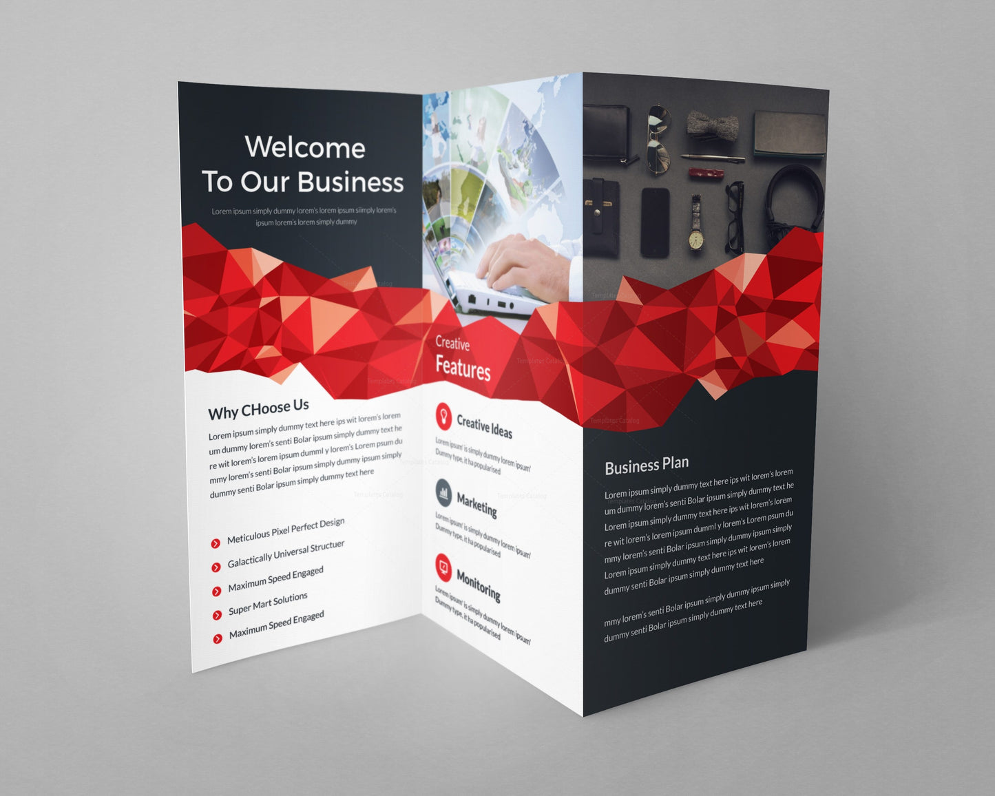 Customizable Tri-Fold Brochures – Ideal for Events and Promotions