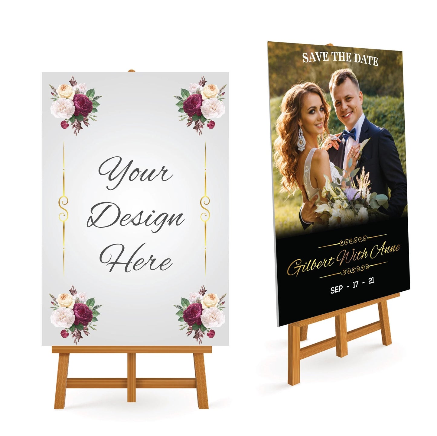 Custom Wedding Foam Board Printing – Personalized Signs & Displays