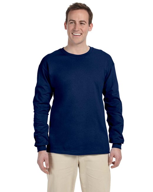 Gildan Adult Ultra Cotton® Long-Sleeve T-Shirt – Classic Fit & Sustainable Comfort