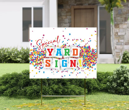 Community Event Yard Signs – Promote Local Gatherings