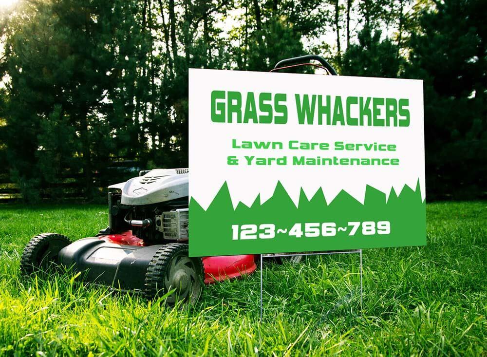 Business Service Yard Signs – Customizable Advertising Signs