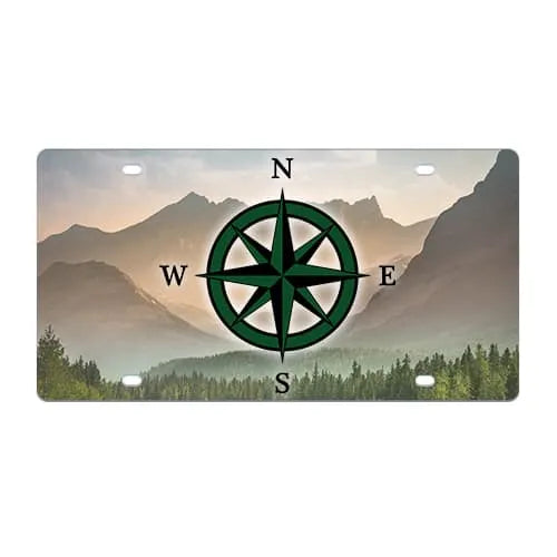 Custom White Aluminum License Plates | Durable, Weatherproof, and Personalized