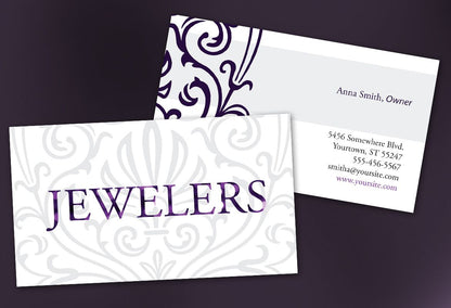 Retail Business Cards – Standard Design for Customer Outreach