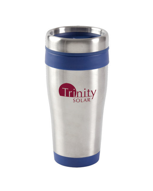 Custom Full Color 16oz Blue Monday Travel Tumbler (25-Pack) – Insulated & BPA-Free