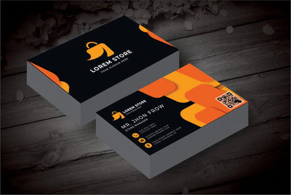 Retail Business Cards – Standard Design for Customer Outreach