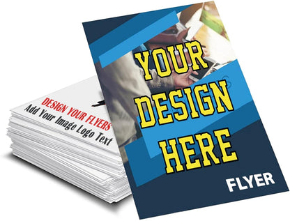 Custom Full-Color Print Flyers – Online Design, Fast Turnaround, 8.5” x 11”