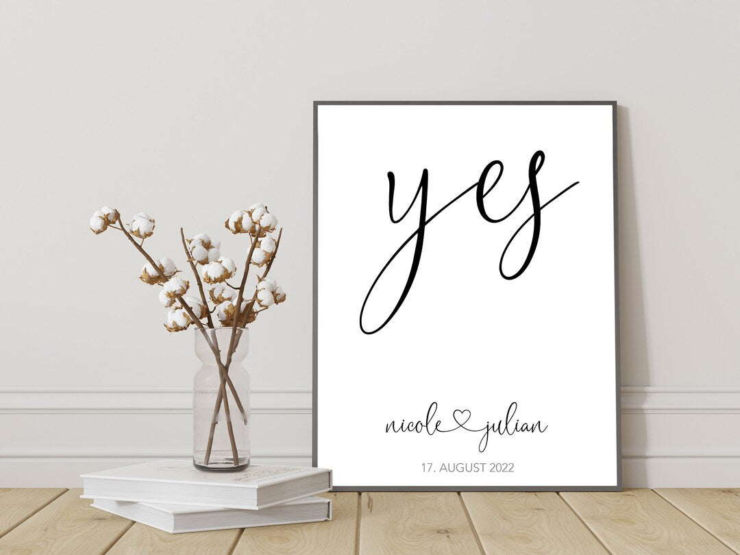 Custom Wedding Posters – Personalized Decor for Your Big Day