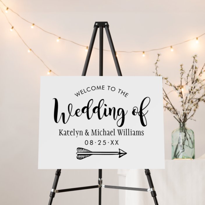 Custom Wedding Foam Board Printing – Personalized Signs & Displays