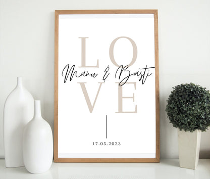 Custom Wedding Posters – Personalized Decor for Your Big Day